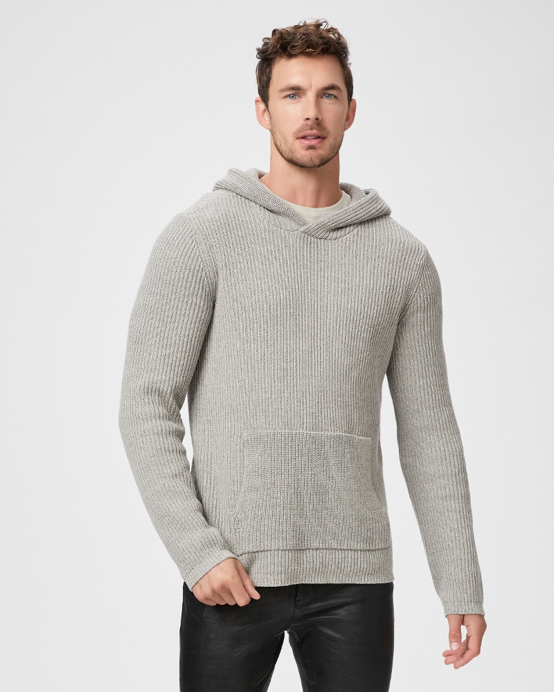 Bowery Pullover Sweater - Stone Fog